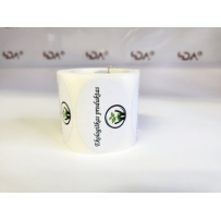 Lipnios etiketės "Ekologiškas produktas", 50 vnt.