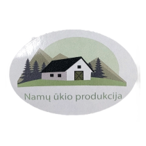 Lipnios etiketės "Namų ūkio produkcija", 50 vnt.