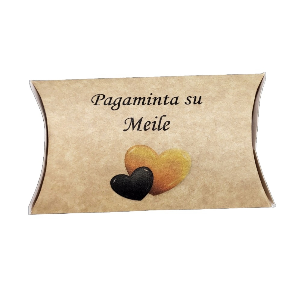 Dėžutės pagalvėlės "Pagaminta su Meile"