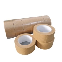 Lipni Kraft popierinė juosta 50mm x 50m, solvent